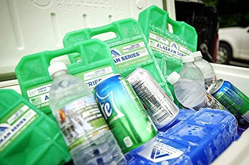 The Arctic Ice Alaskan portable pack set fits into a cooler scenario.