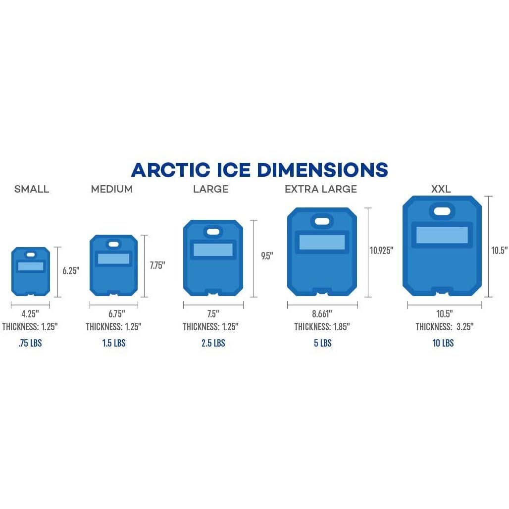 Arctic Ice Chillin' Brew frozen at 28°F to stay cold in cooler
