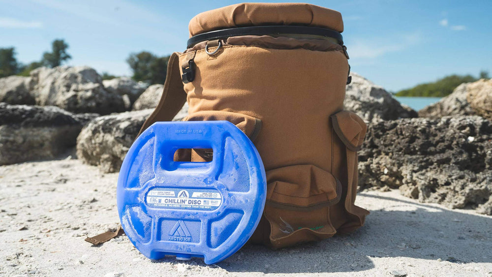Arctic Ice Chillin' Disc lifetime-use reusable design saves money