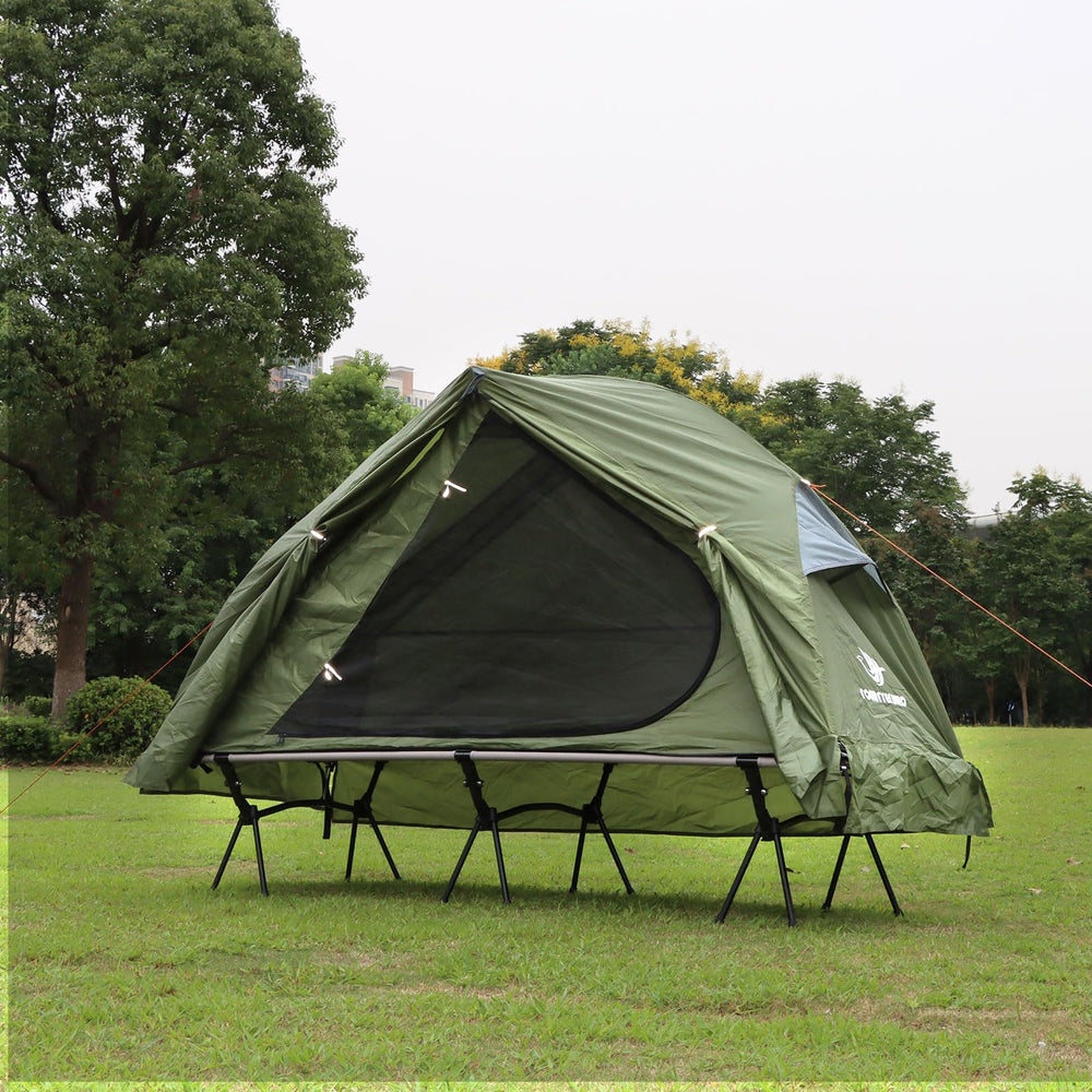 Arctic Lemmings aluminum-frame with 12 legs offers stable support.