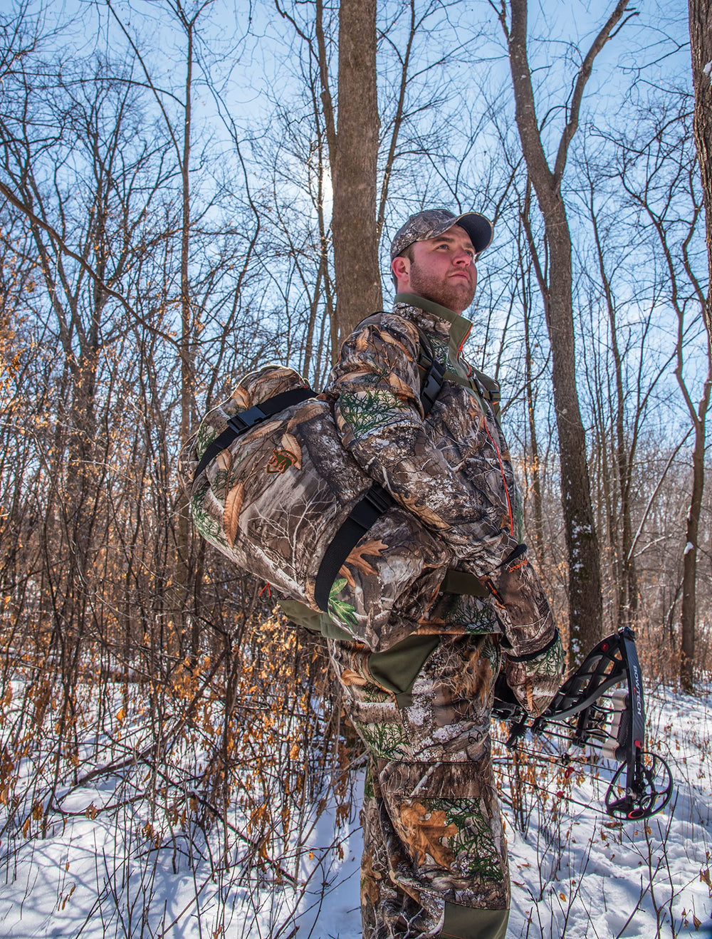 ArcticShield Body Insulator size medium shown with Realtree Edge camouflage