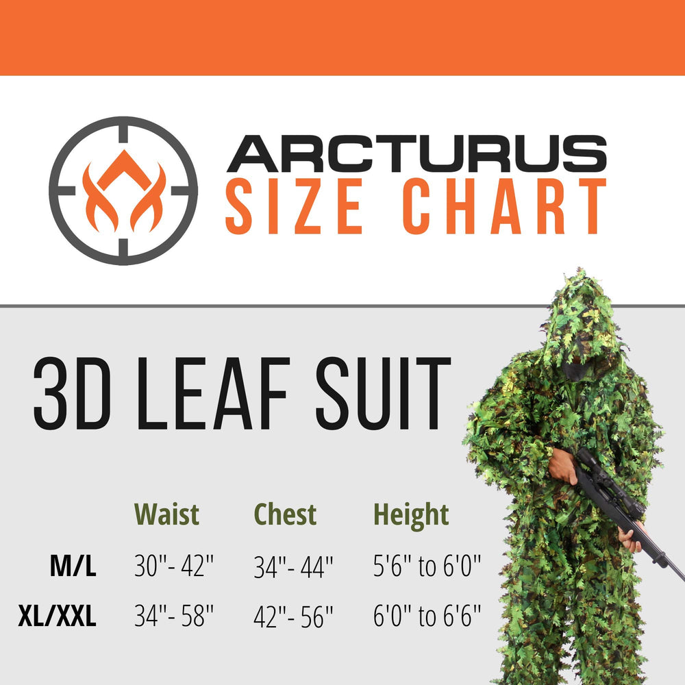Arcturus 3D Leaf Ghillie Suit pants detail with elastic waist and pockets