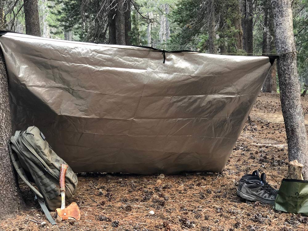 Arcturus insulated tarp 3-layer design highlights durability and heat management.