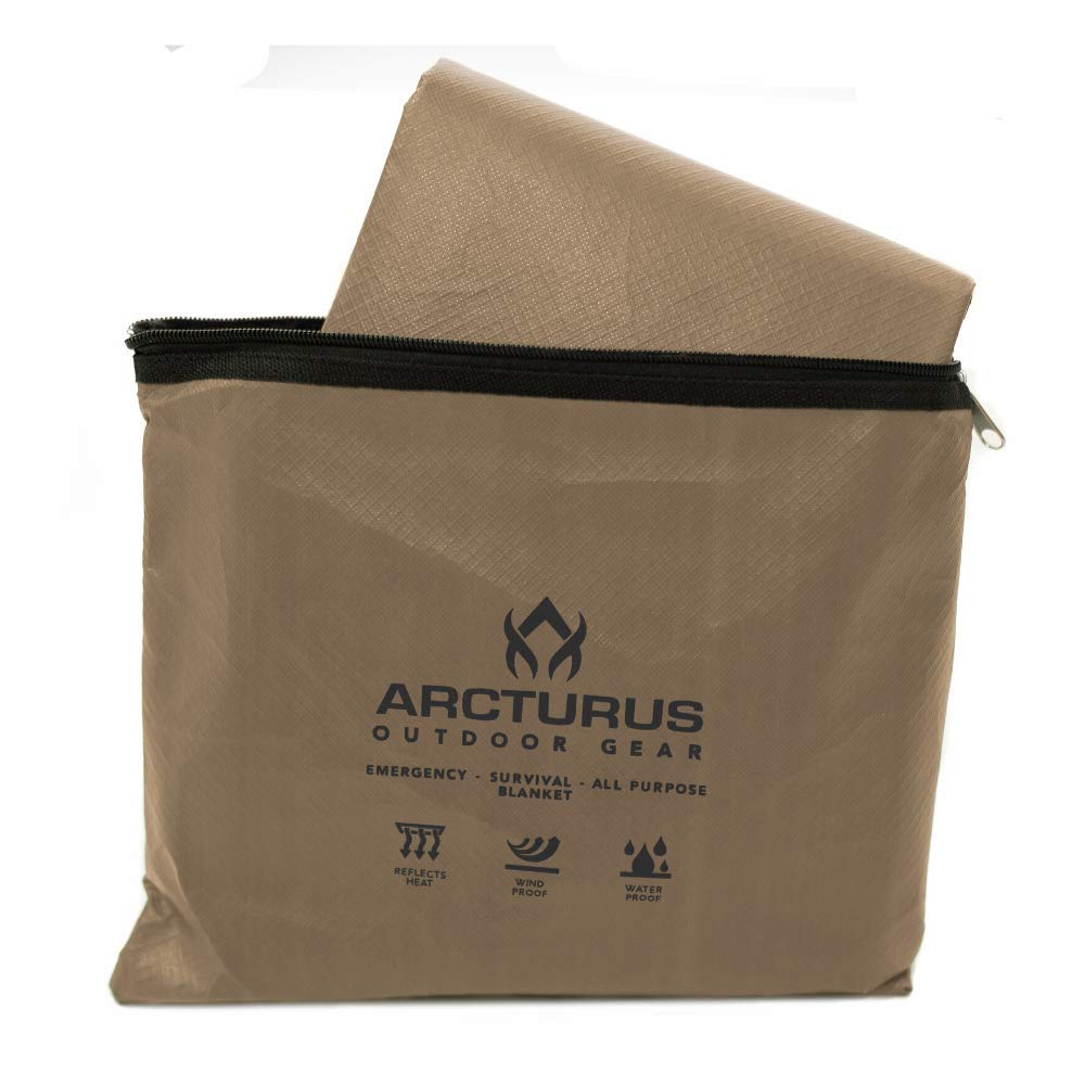 Arcturus insulated tarp lightweight carry bag enables easy transport.