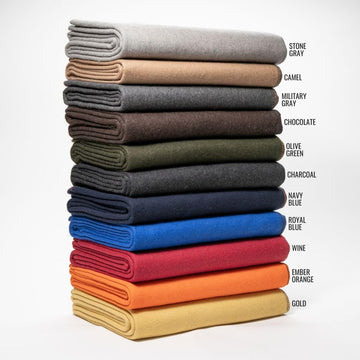 Arcturus blanket in car for emergency warmth on trips.