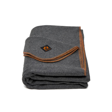 Arcturus Military Wool Blanket folded for compact storage and quick warmth on-the-go.