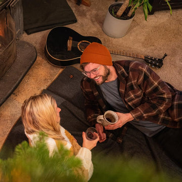 Arcturus Military Wool Blanket tailgate setup highlights rugged, reliable warmth.