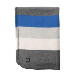 Arcturus Rainier Blanket folded for compact warmth on a camping trip.