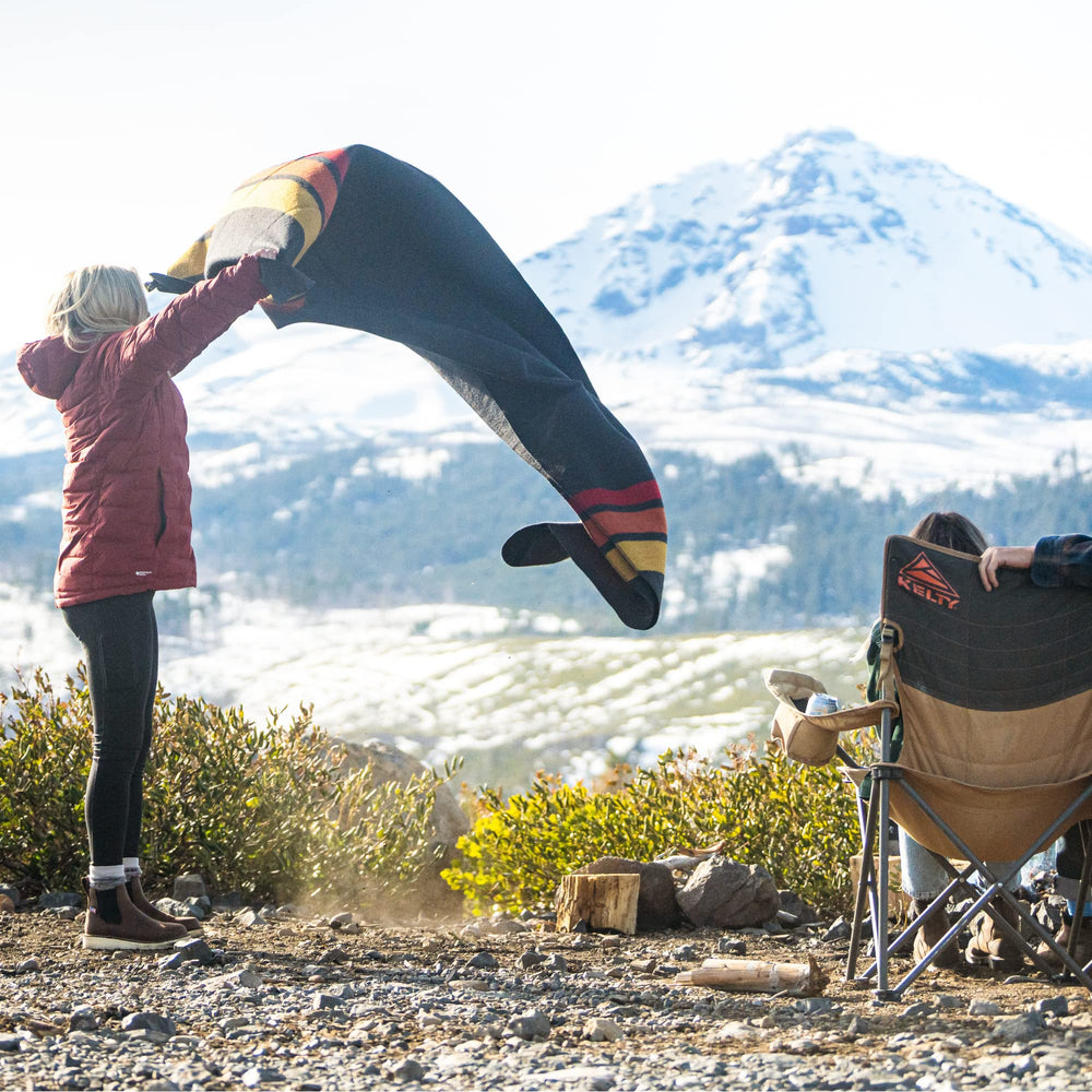 Arcturus Rainier blanket is machine washable for easy care and longevity