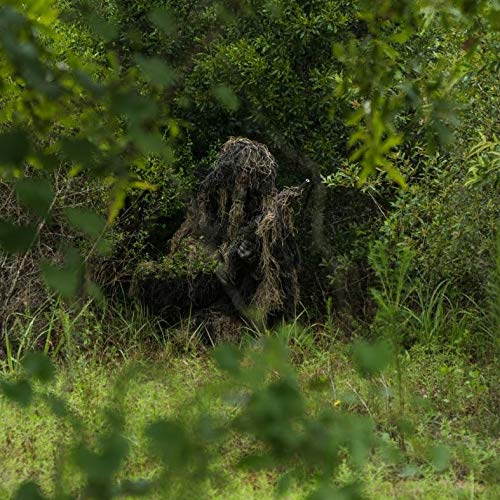 Arcturus Warrior ghillie rifle wrap conceals your firearm during field setups.