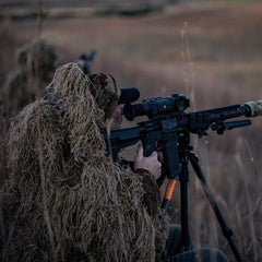 Arcturus Warrior ghillie rifle wrap creates concealment around your firearm.