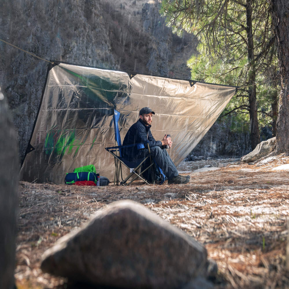 Arcturus XL packed in compact carry bag for travel readiness