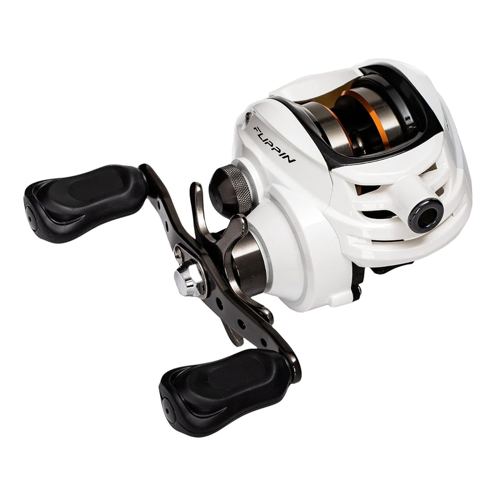 Ardent Arrow flipping reel right-handed with narrowed spool for precision casting.