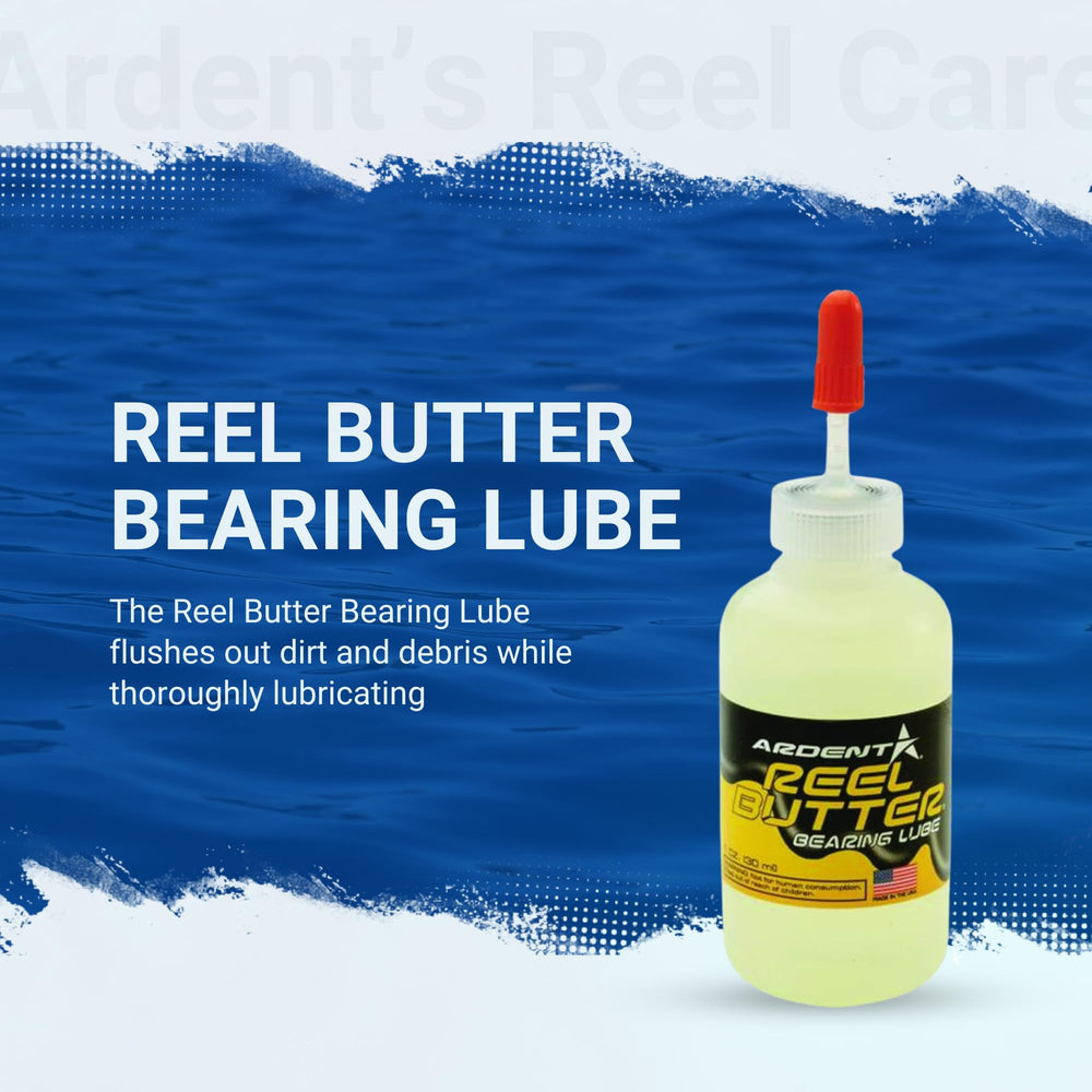 Inside view of Ardent Reel Butter Lubrication Pack