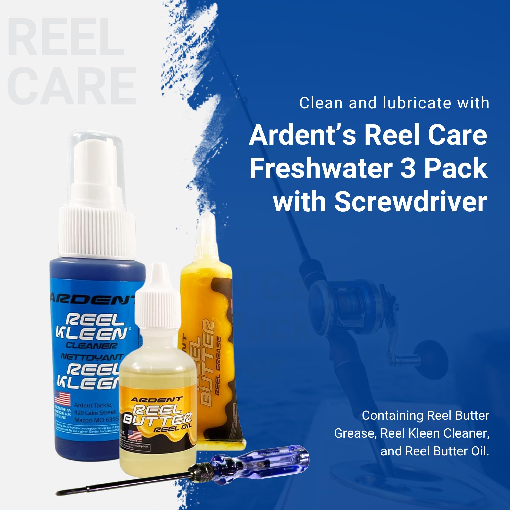 Reel Butter Grease tube from the kit