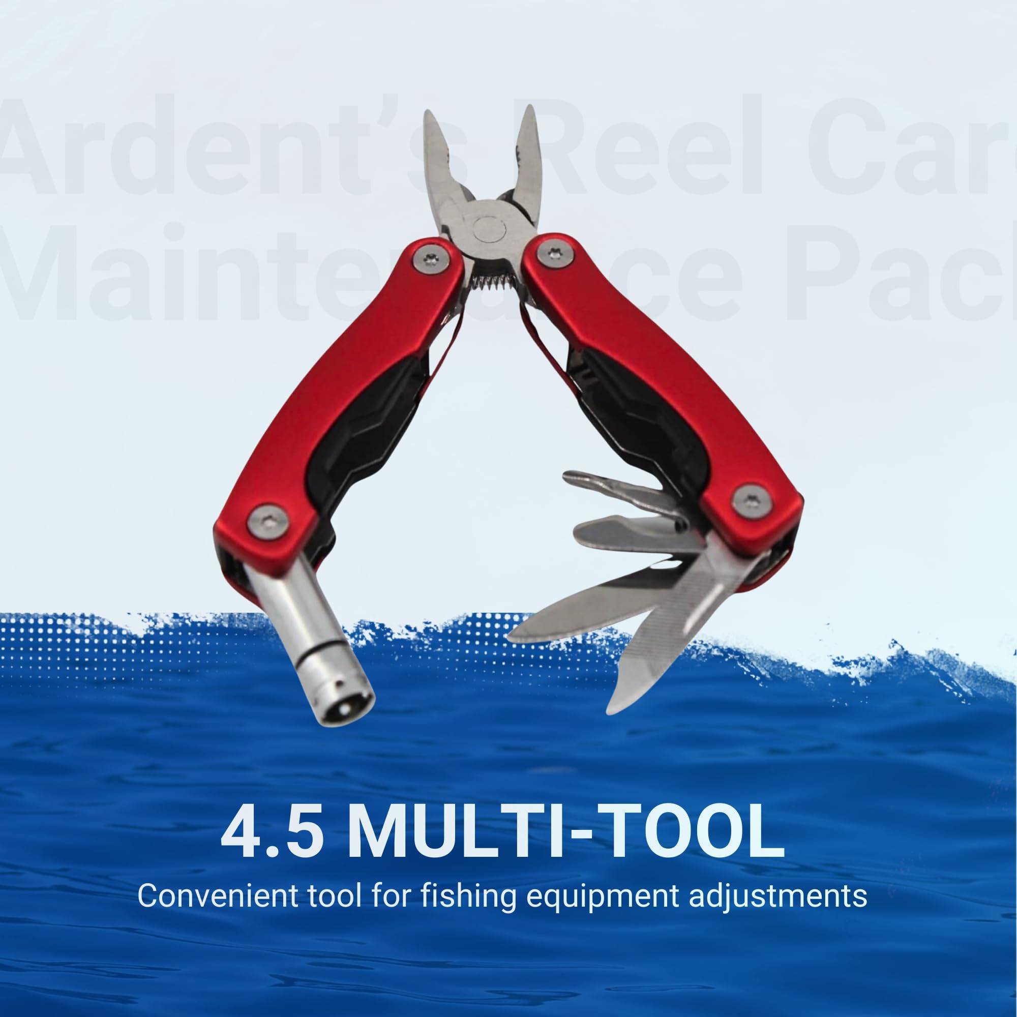 Made in USA label on Ardent Reel Care Pack packaging