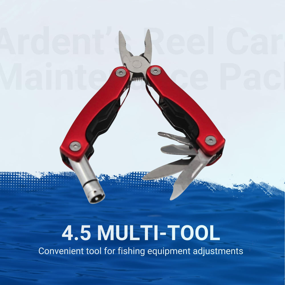 Made in USA label on Ardent Reel Care Pack packaging