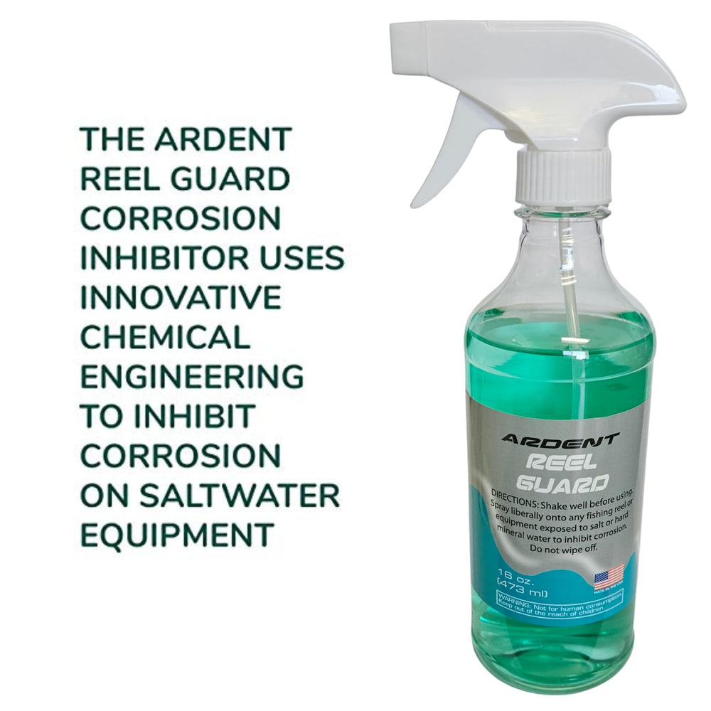 Ardent saltwater corrosion inhibitor ready for easy spray-on application.