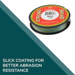 Line uncoiling from spool with no kinks