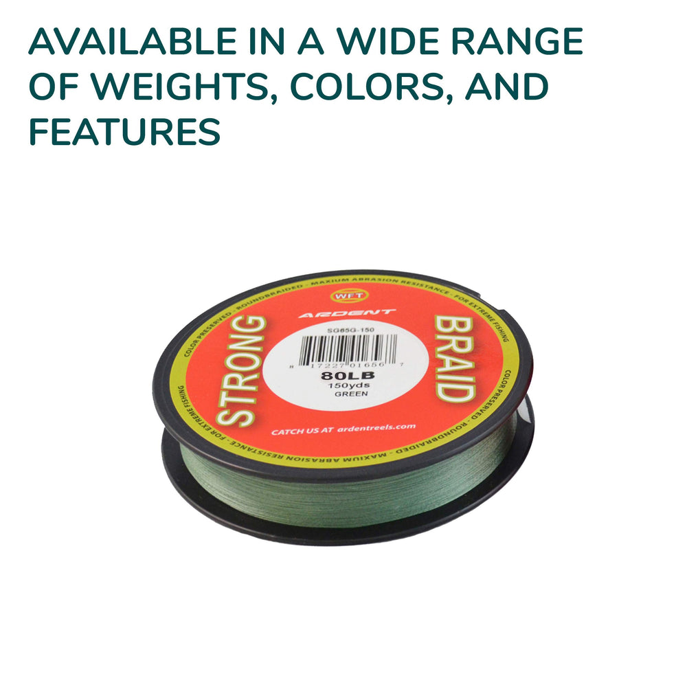 Abrasion-resistant coating on Ardent Strong Braid