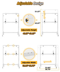 Ardier target stand with L-shaped bracket provides stable backing on uneven ground.