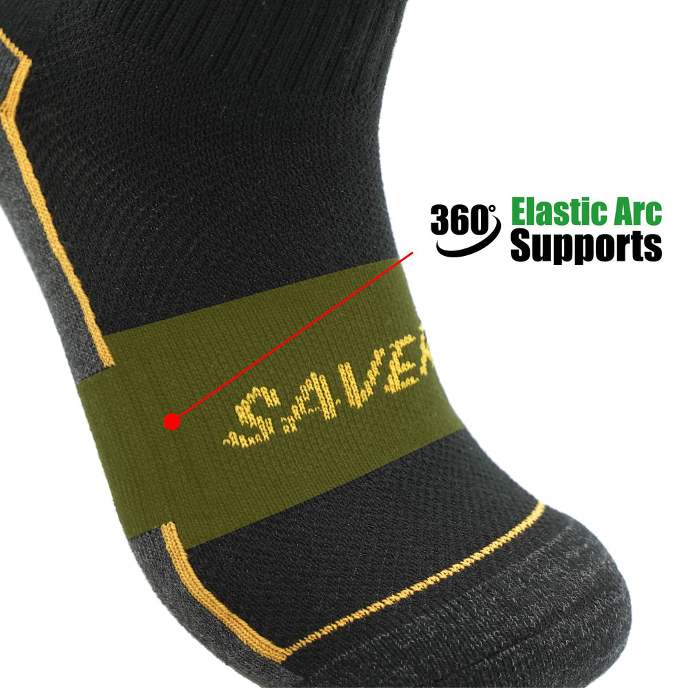 ARE YOU SAVER cotton crew socks offer soft comfort for daily wear.