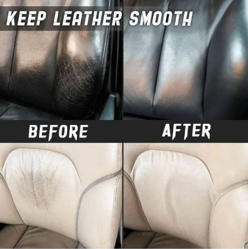 Areytrv gel repair on sofa armrest to restore texture