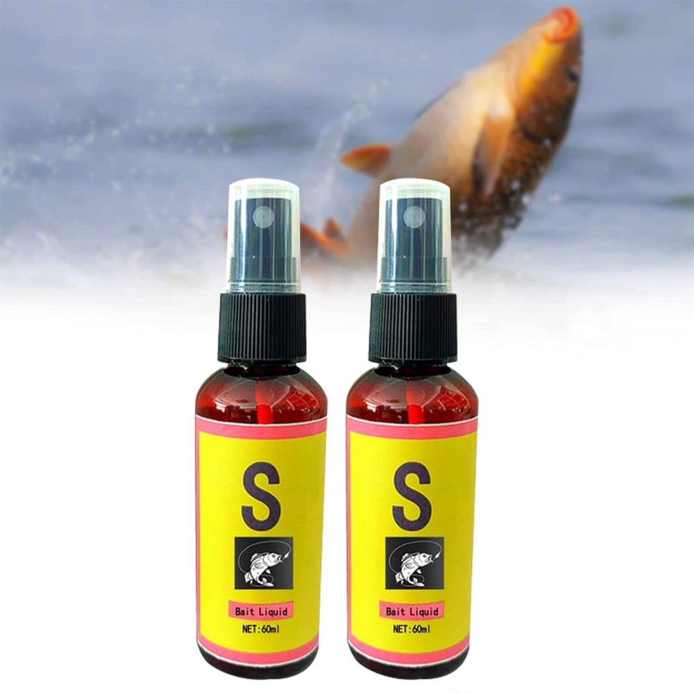 Areytrv Scent Fish Attractants bottle with red 60ml container enhances bait appeal