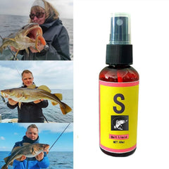 Direct pour usage enhances scent dispersion in water for better baiting