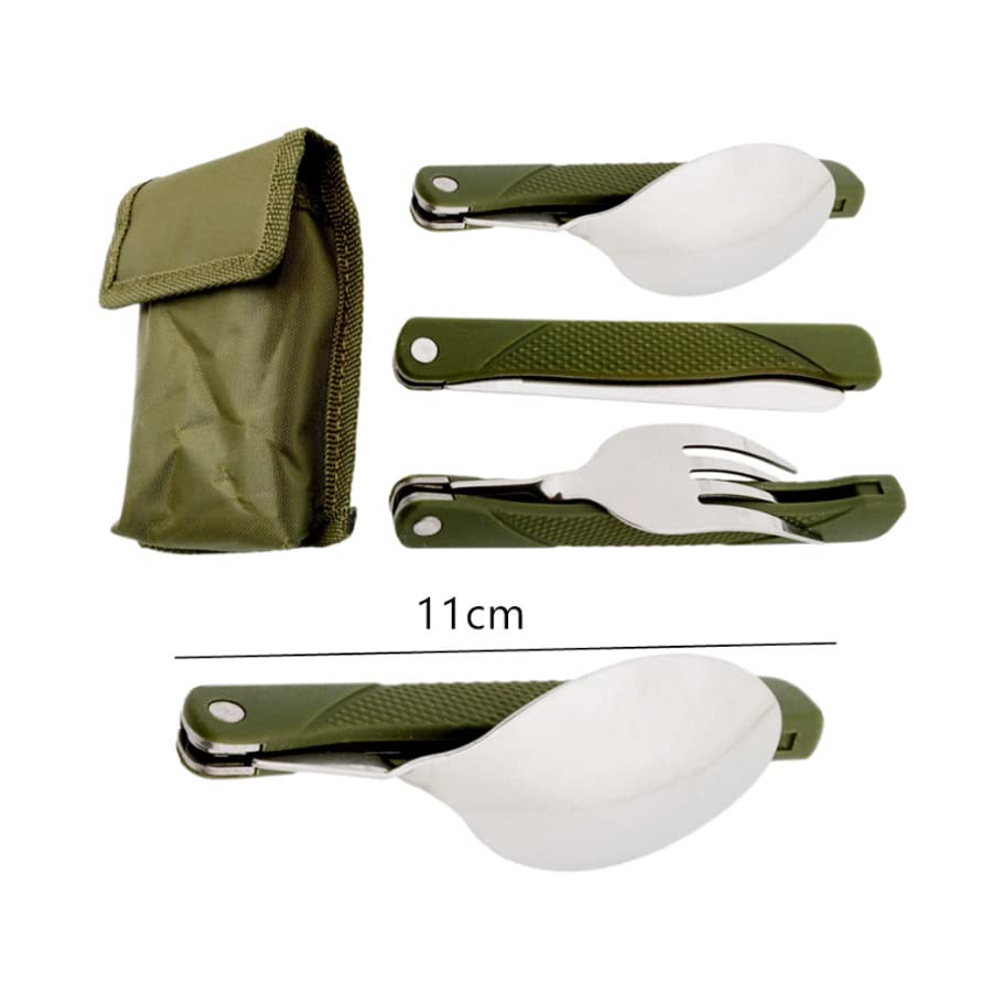 ARFUKA full-length 20 cm utensil set ready for camp meals