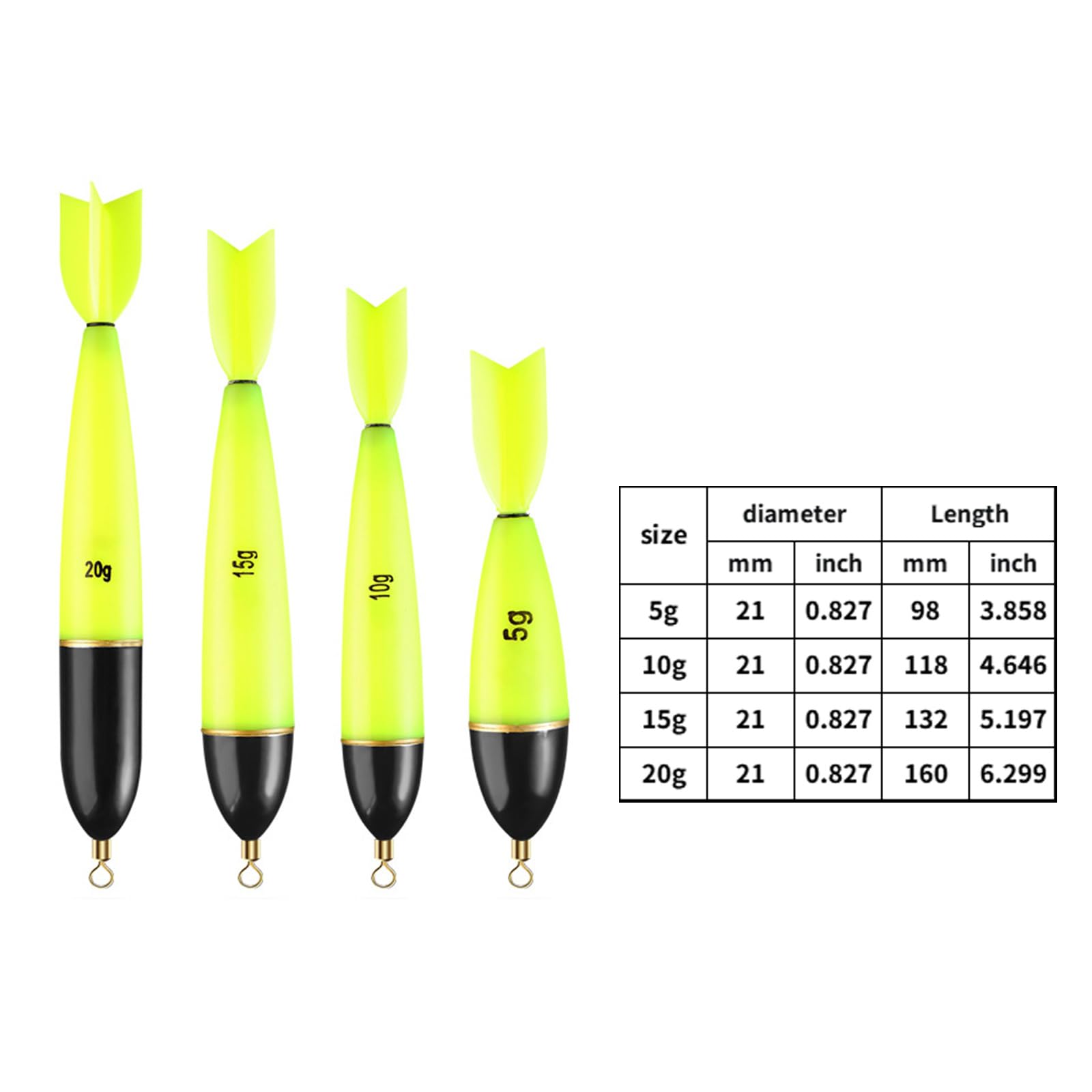 Argzm night-visible glow float setup simplifies night fishing sessions