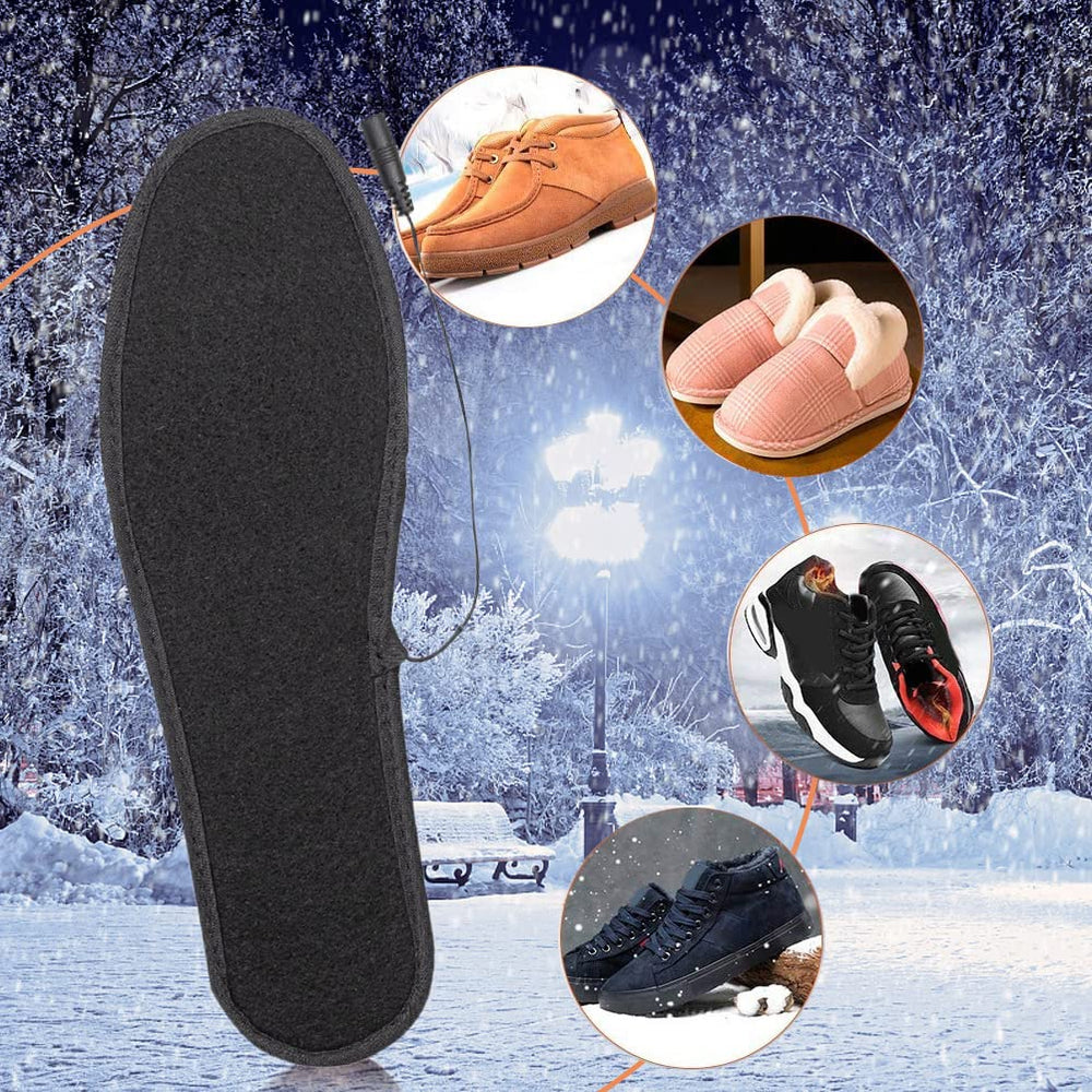 ariarly heated insole preheating system for gradual warmth