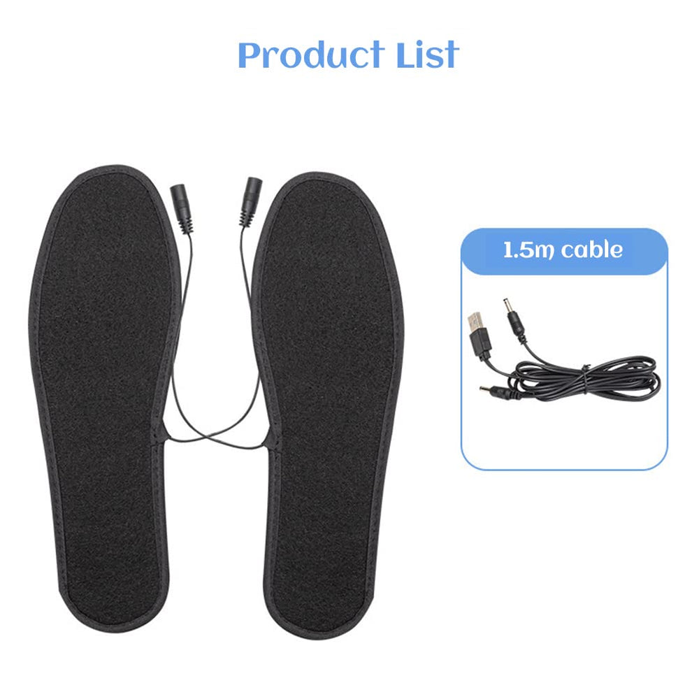 ariarly heated insole washable and care-friendly design