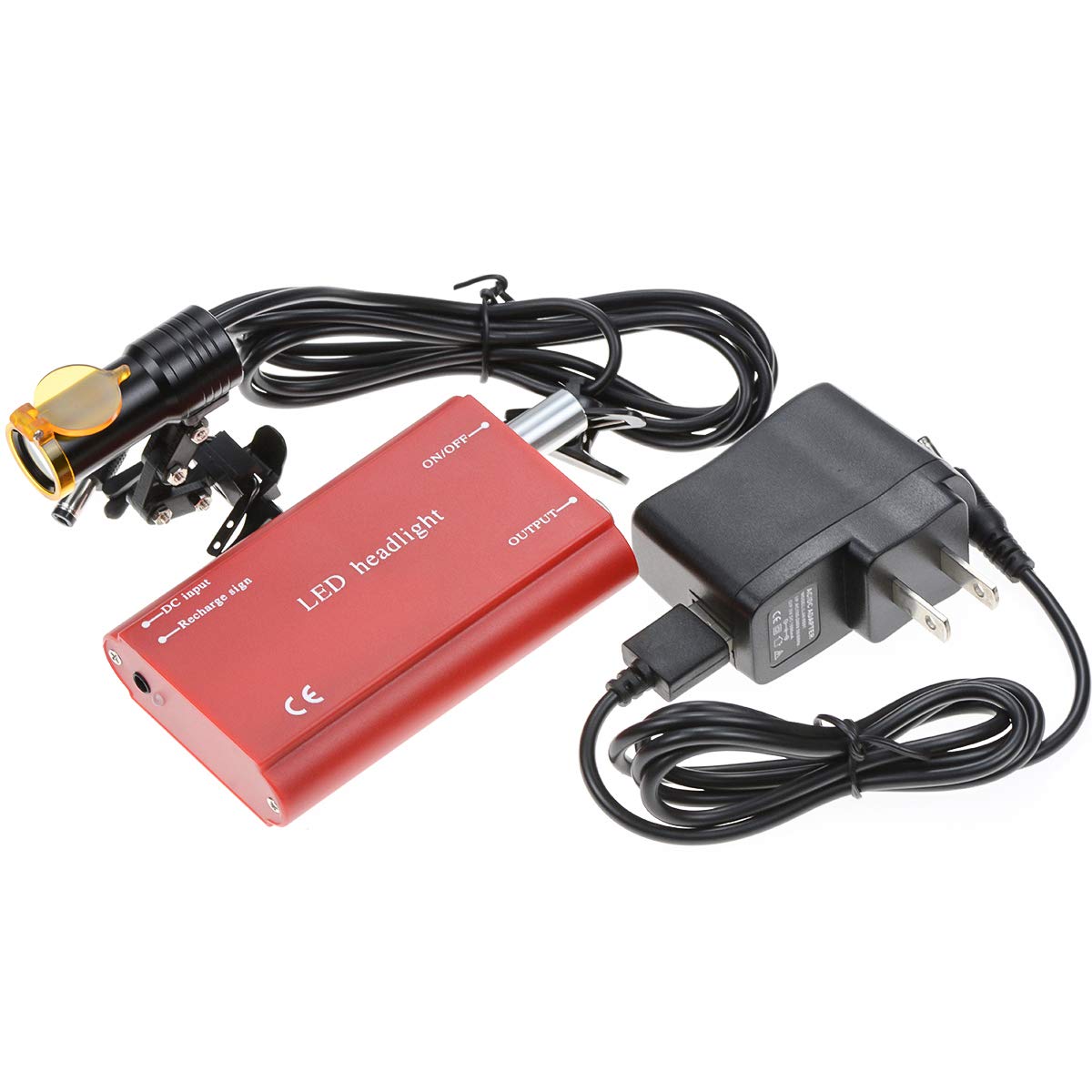 Battery case and adaptor for portable power on the go