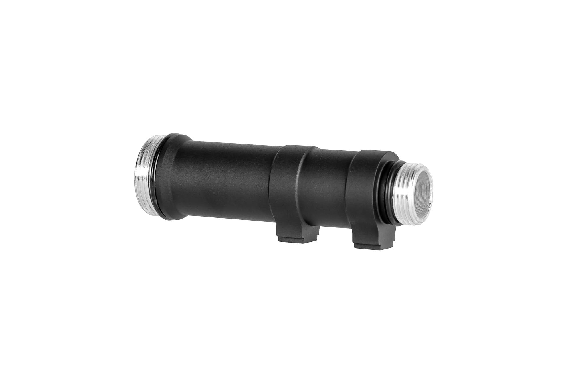 Arisaka Defense 600-series head compatibility hub enables use with Malkoff E2XTL and Modlite heads
