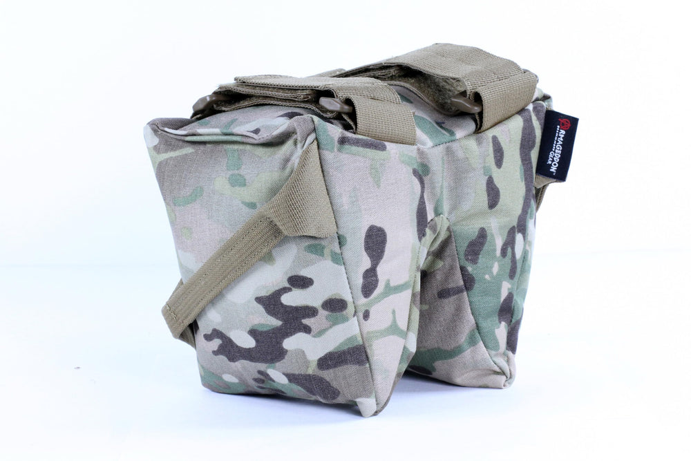 Armageddon Gear Game Changer bag SpexLite fill shown for adjustable weight