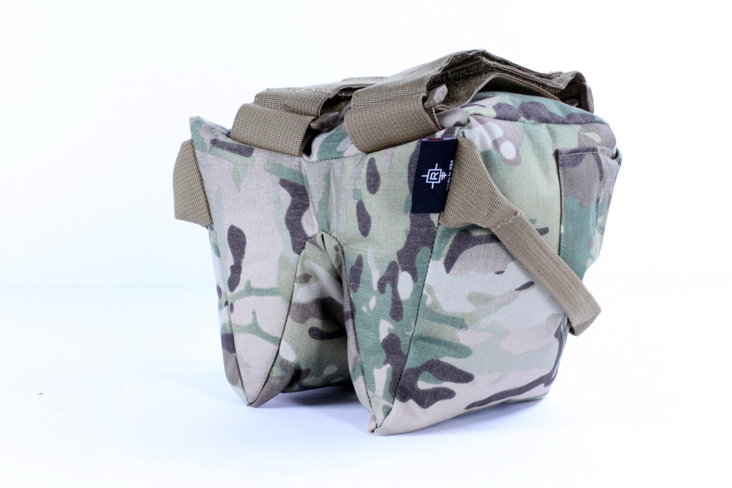 Armageddon Gear Game Changer bag top view with removable straps for setup