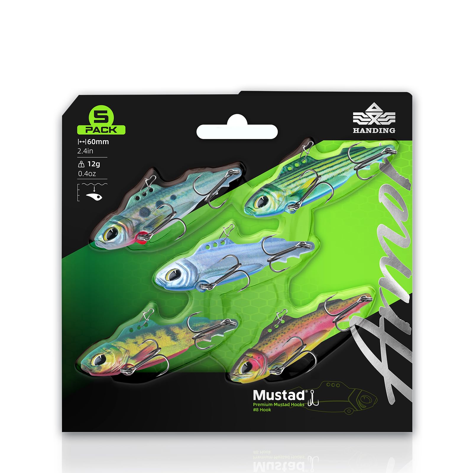 Armor Blade Bait 5-pack packaging and contents