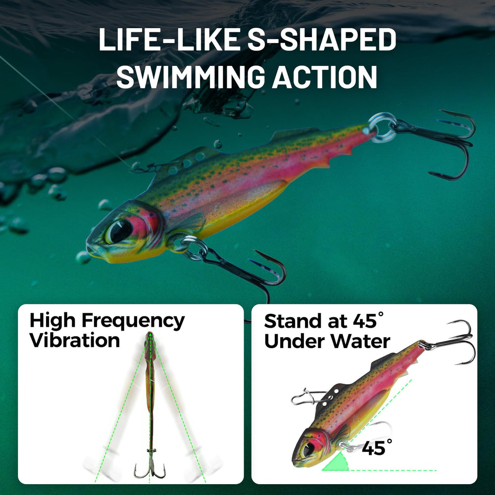 Armor Blade Bait showing three line-tie holes design
