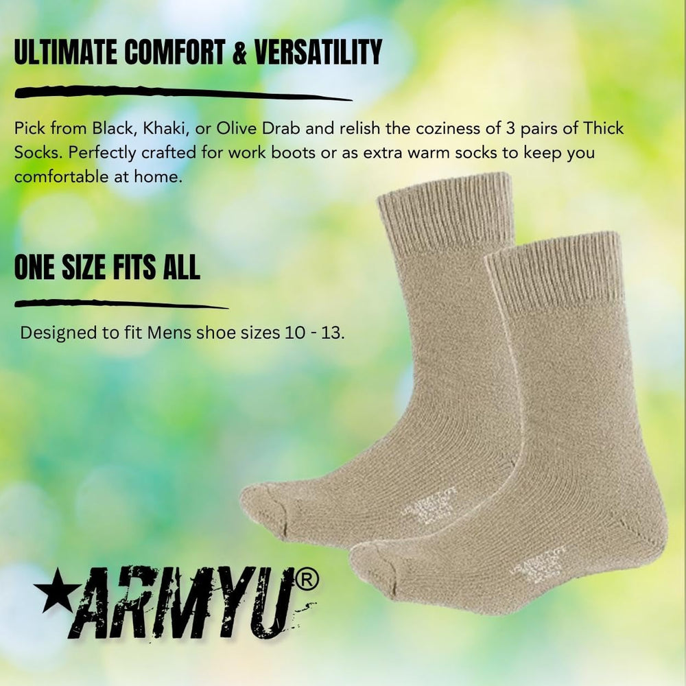 Reinforced stitching and NYCO blend ensure rugged durability
