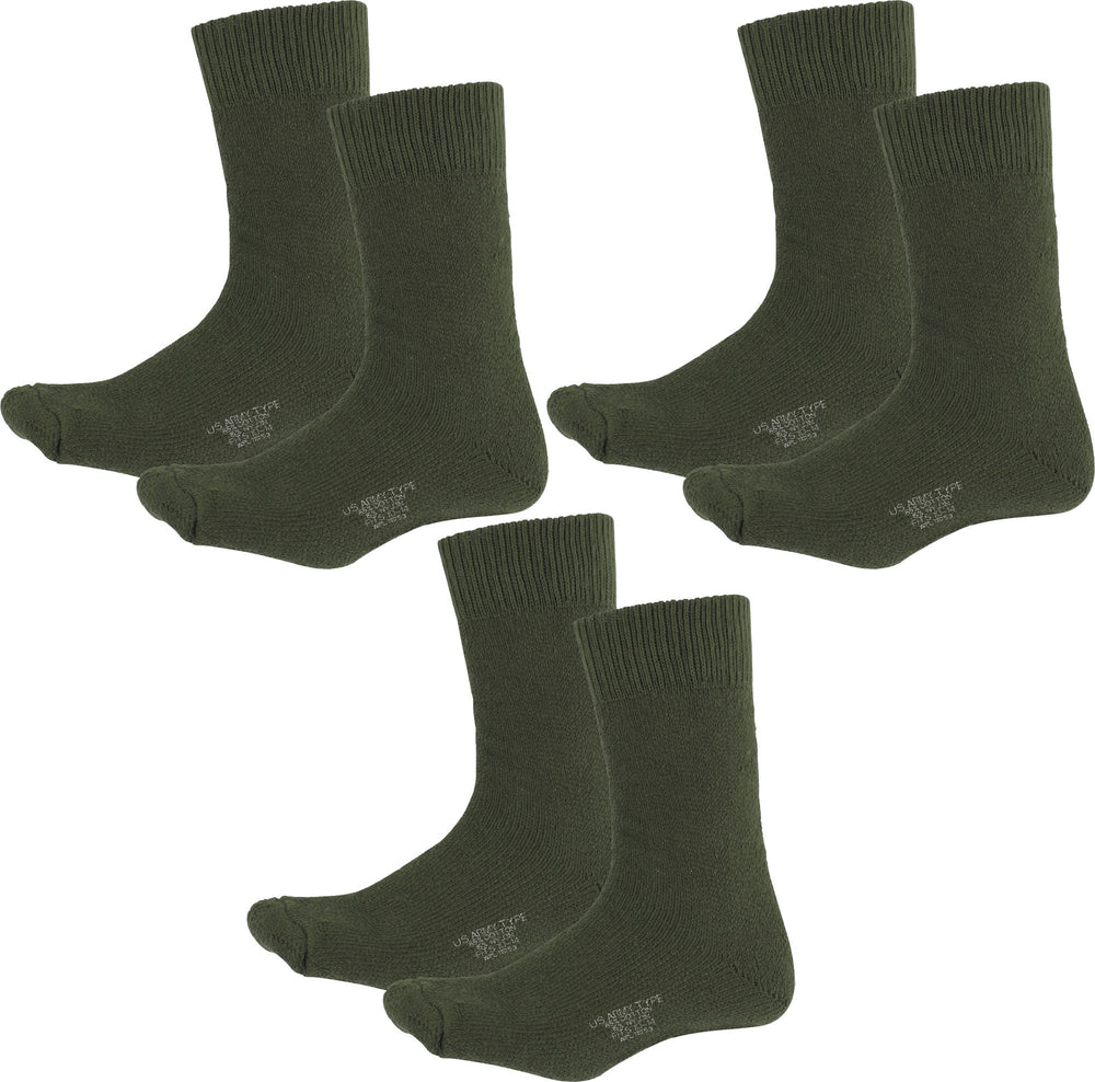 Army Universe thermal boot socks in pack showcase heavyweight NYCO warmth for winter