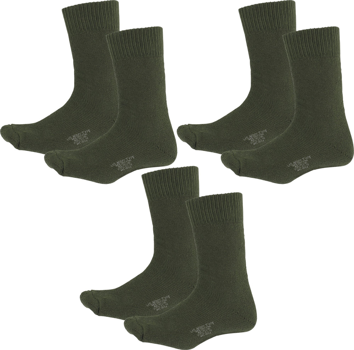 Army Universe thermal boot socks in pack showcase heavyweight NYCO warmth for winter