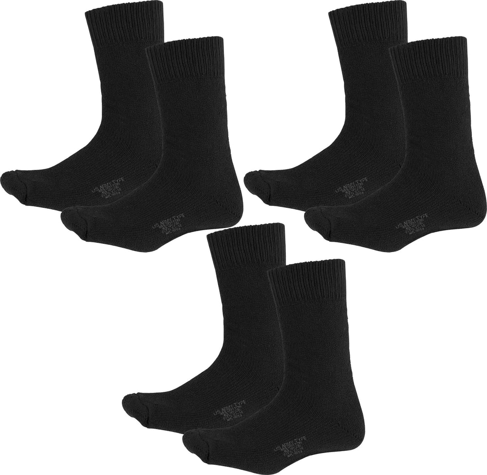 Army Universe NYCO heavyweight thermal boot socks provide durable warmth for hiking