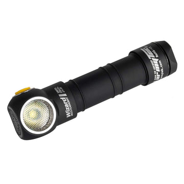 Armytek Wizard Pro v3 XHP50 Warm compact body fits comfortably in hand