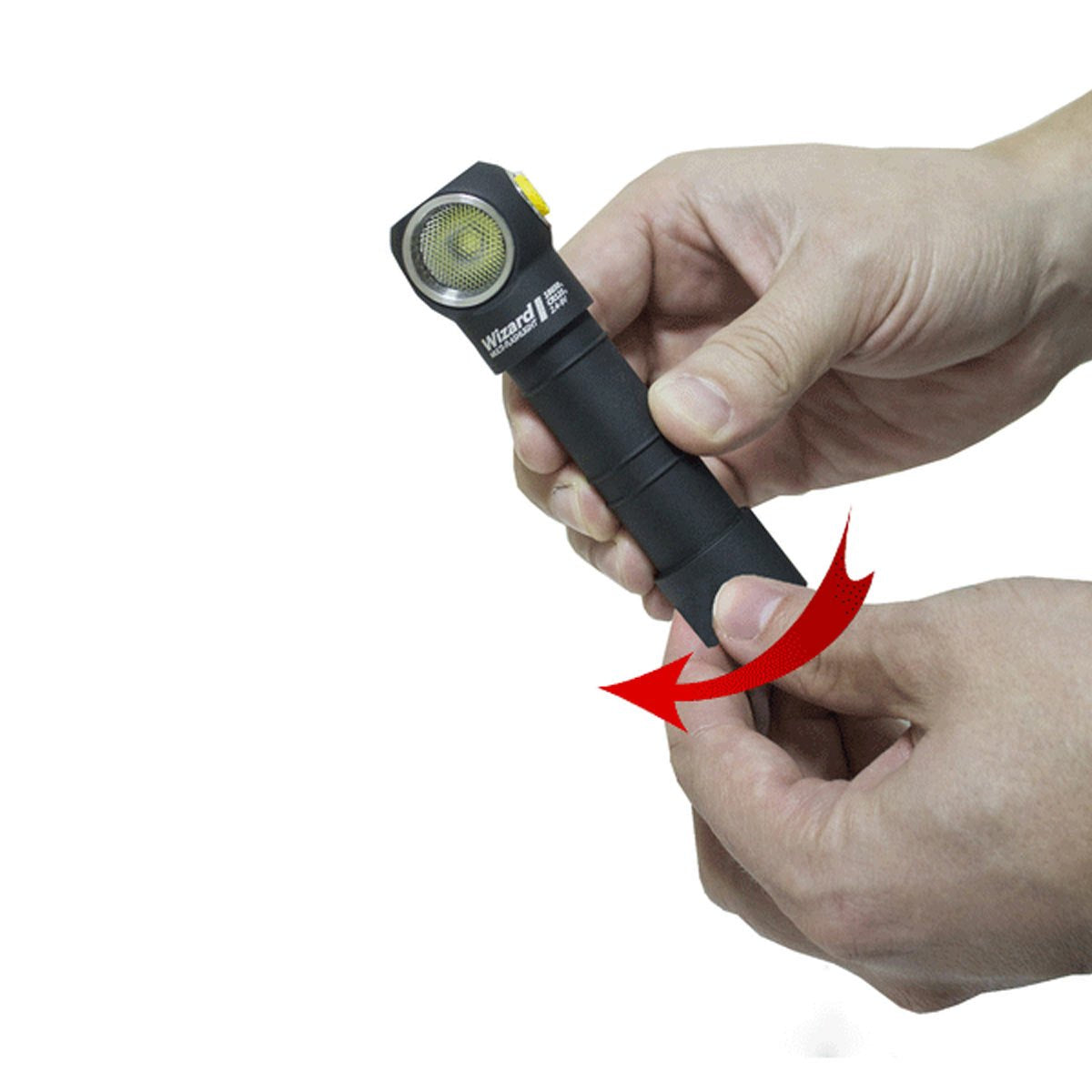 Armytek Wizard Pro v3 Warm magnetic charging base for easy recharging