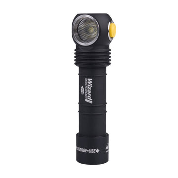 Armytek Wizard Pro v3 Warm tail-stand enables hands-free lighting
