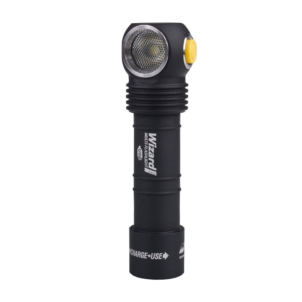 Armytek Wizard Pro v3 Warm tail-stand enables hands-free lighting
