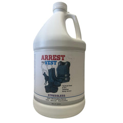 Arrest My Vest Stressless bottle—fresh, long-lasting scent for daily gear.