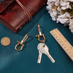 Arricraft carabiner clip with secure snap to prevent detachment