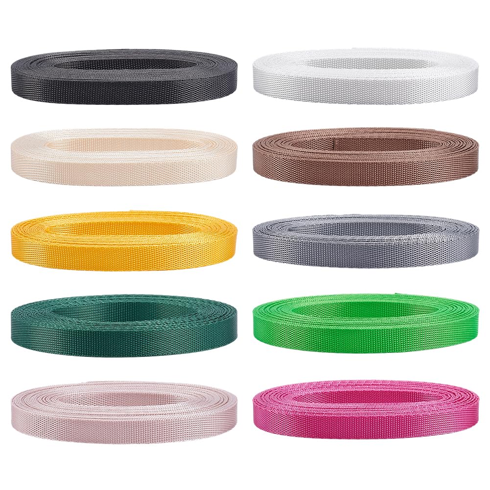 arricraft nylon webbing 3/8 in wide, ideal for bags and DIY projects